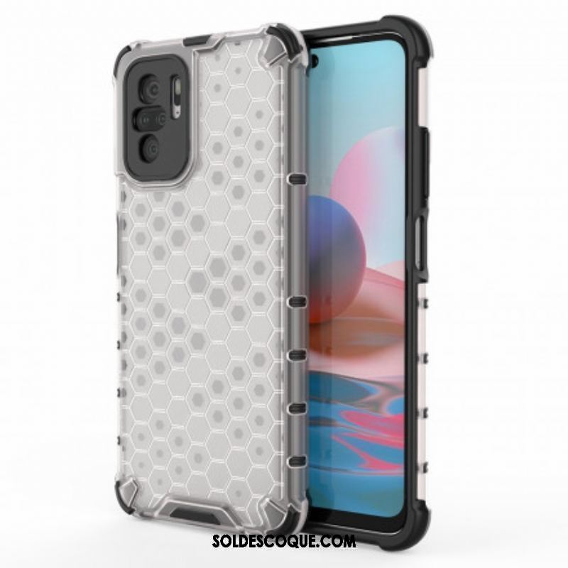 Coque Xiaomi Redmi Note 10/10S/Poco M5s Style Nid d'Abeille