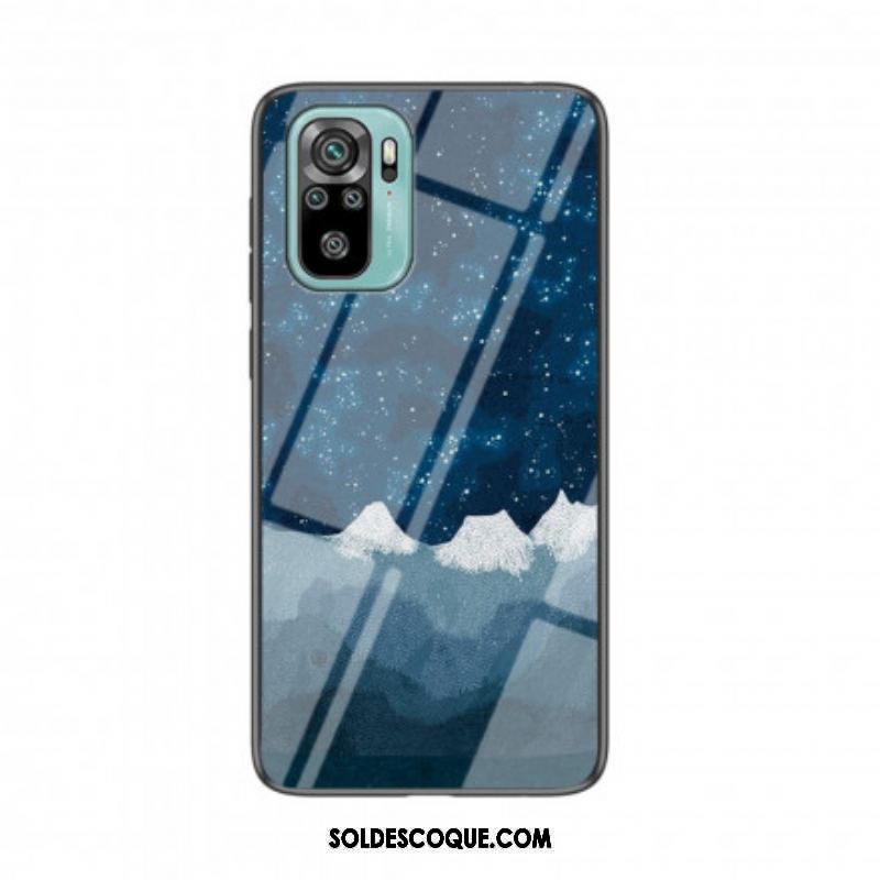 Coque Xiaomi Redmi Note 10/10S/Poco M5s Verre Trempé Beauty