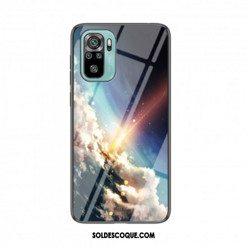 Coque Xiaomi Redmi Note 10/10S/Poco M5s Verre Trempé Beauty