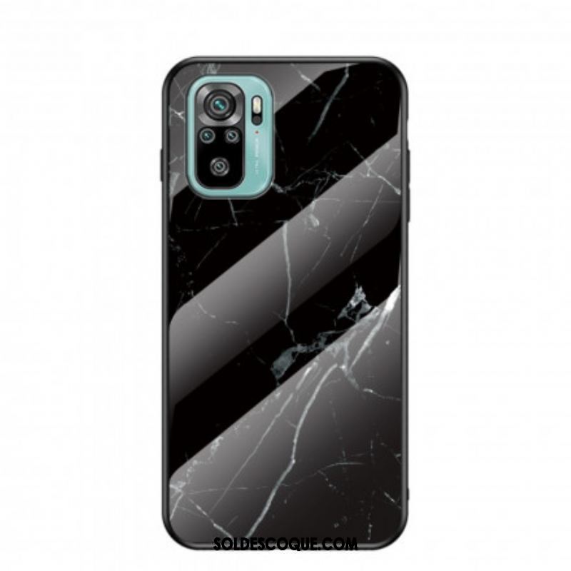 Coque Xiaomi Redmi Note 10/10S/Poco M5s Verre Trempé Marble Colors