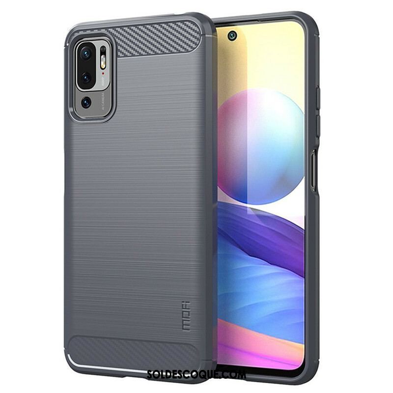 Coque Xiaomi Redmi Note 10 5G / Poco M3 Pro 5G Fibre Carbone Brossée MOFI