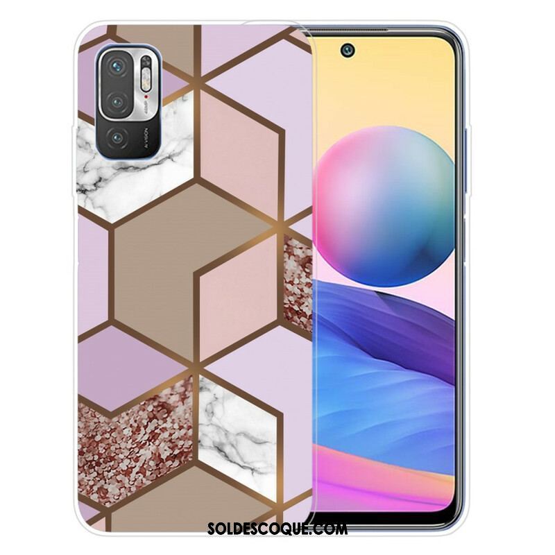 Coque Xiaomi Redmi Note 10 5G / Poco M3 Pro 5G Marbre Géométrique