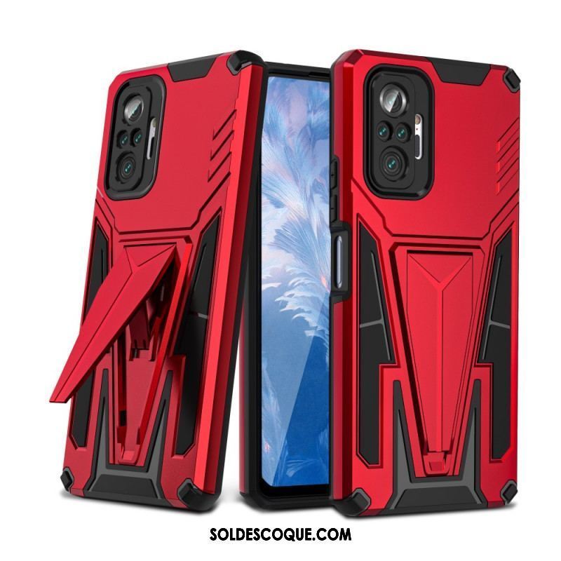 Coque Xiaomi Redmi Note 10 Pro Résistante Support Amovible