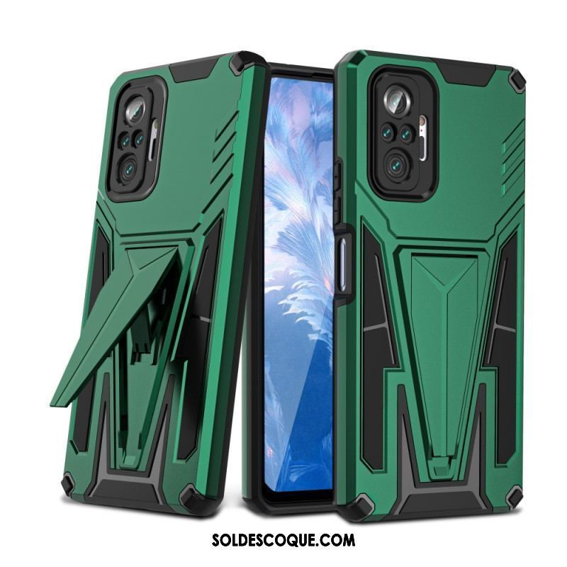 Coque Xiaomi Redmi Note 10 Pro Résistante Support Amovible