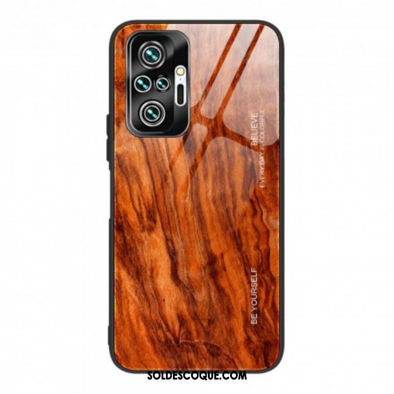 Coque Xiaomi Redmi Note 10 Pro Verre Trempé Design Bois