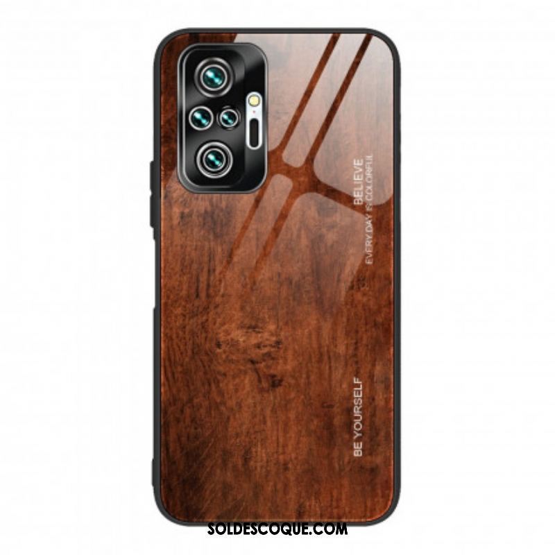 Coque Xiaomi Redmi Note 10 Pro Verre Trempé Design Bois