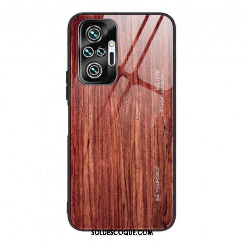 Coque Xiaomi Redmi Note 10 Pro Verre Trempé Design Bois