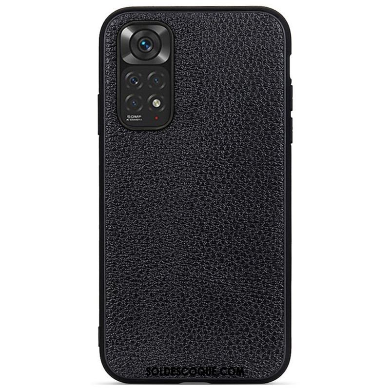 Coque Xiaomi Redmi Note 11 / 11s Cuir Litchi Véritable