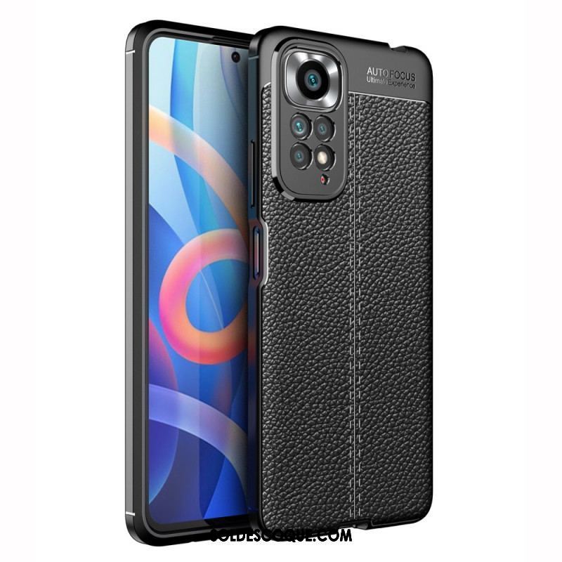 Coque Xiaomi Redmi Note 11 / 11s Effet Cuir Litchi Double Line