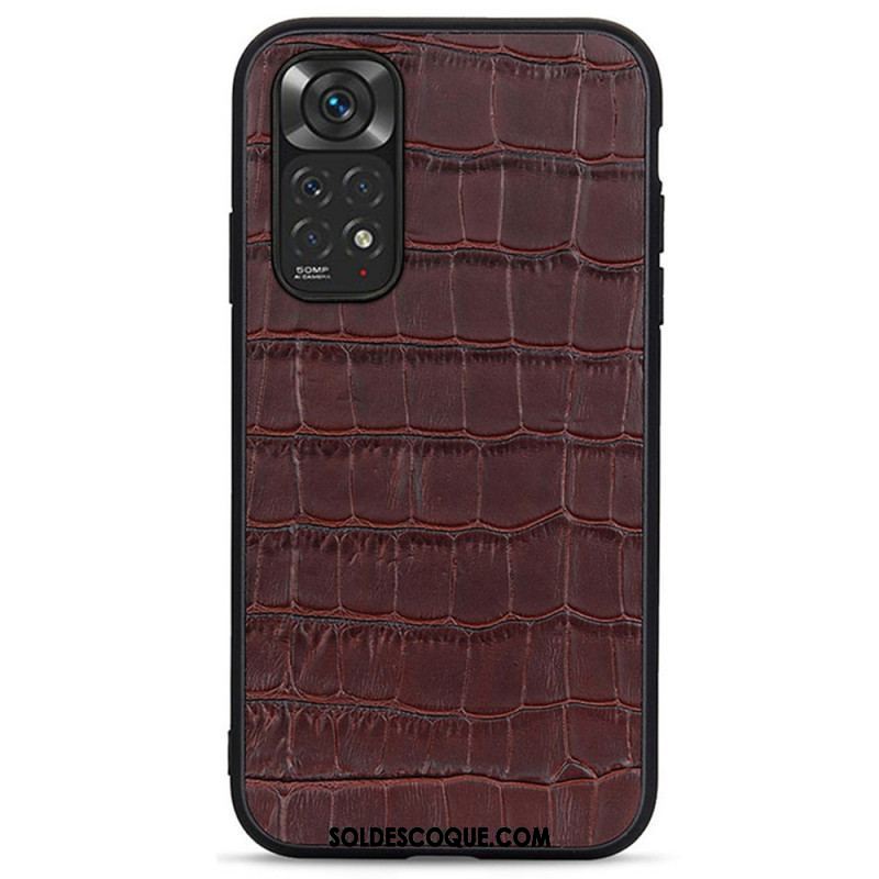 Coque Xiaomi Redmi Note 11 / 11s Effet Peau de Crocodile