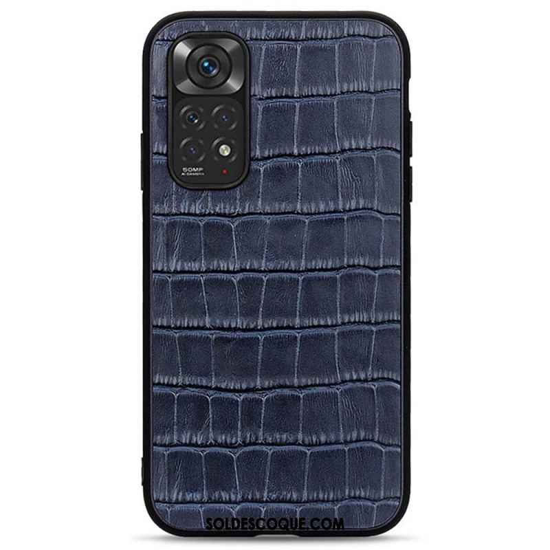 Coque Xiaomi Redmi Note 11 / 11s Effet Peau de Crocodile