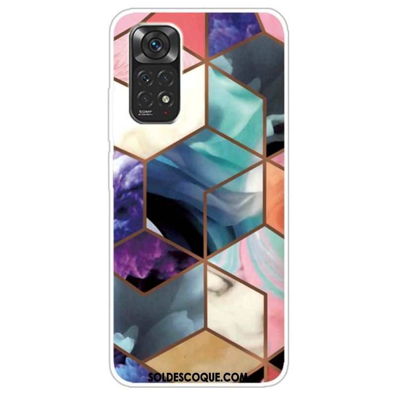 Coque Xiaomi Redmi Note 11 / 11s Marbre Coloré