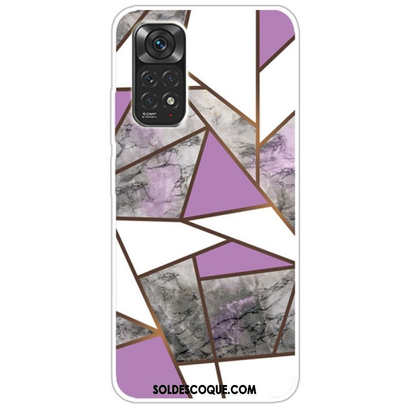 Coque Xiaomi Redmi Note 11 / 11s Marbre Géométrie