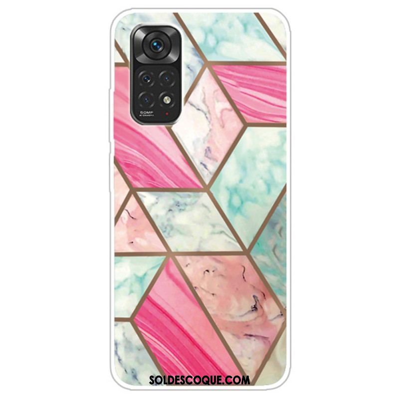 Coque Xiaomi Redmi Note 11 / 11s Marbre Géométrie