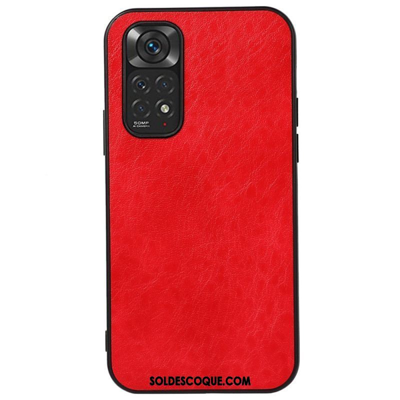 Coque Xiaomi Redmi Note 11 / 11s Simili Cuir Texturé