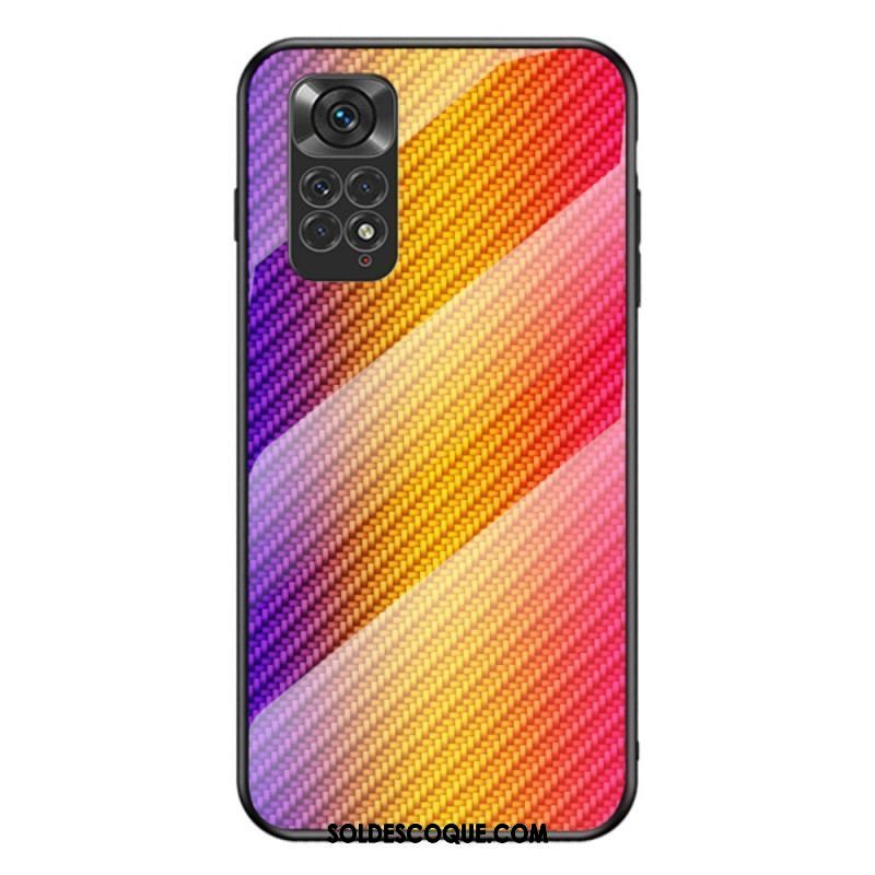 Coque Xiaomi Redmi Note 11 / 11s Verre Trempé Fibre Carbone