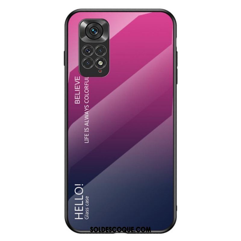 Coque Xiaomi Redmi Note 11 / 11s Verre Trempé Hello