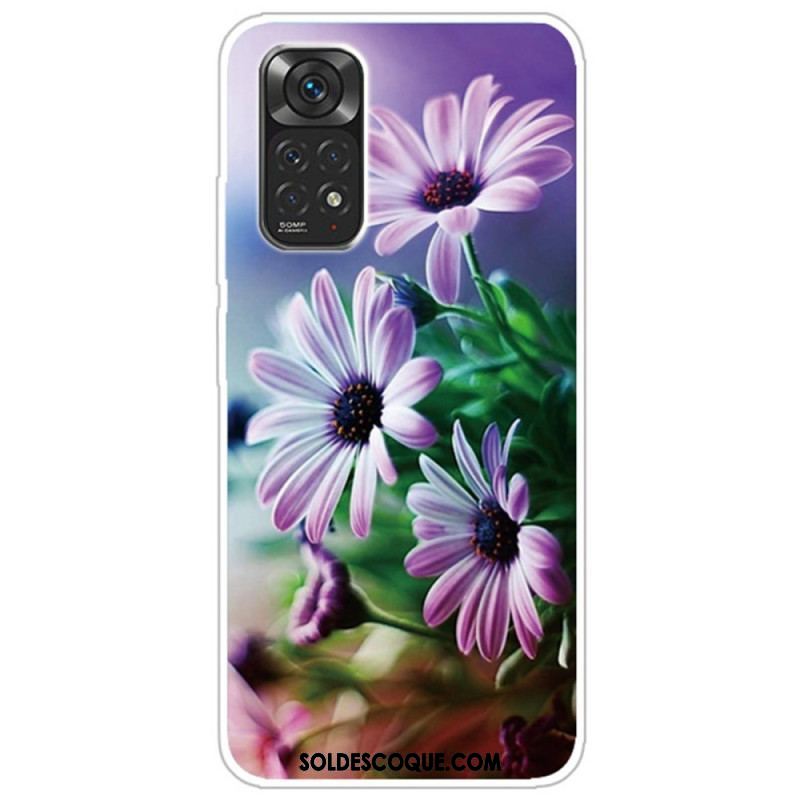 Coque Xiaomi Redmi Note 11 Pro /  Note 11 Pro 5G Fleurs Réalistes