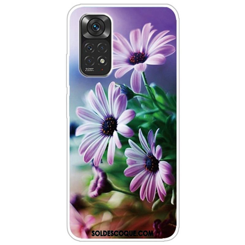 Coque Xiaomi Redmi Note 11 Pro / Note 11 Pro 5G Fleurs Réalistes