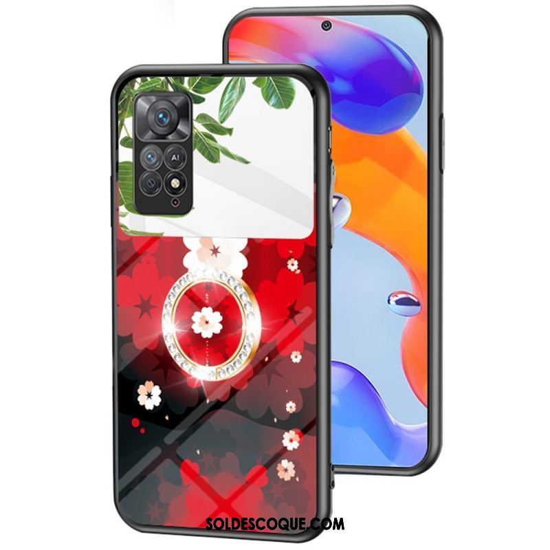 Coque Xiaomi Redmi Note 11 Pro / Note 11 Pro 5G Miroir avec Anneau Rotatif