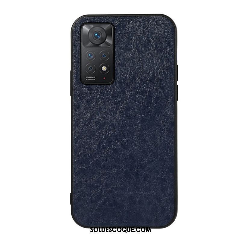 Coque Xiaomi Redmi Note 11 Pro / Note 11 Pro 5G Simili Cuir Texturé