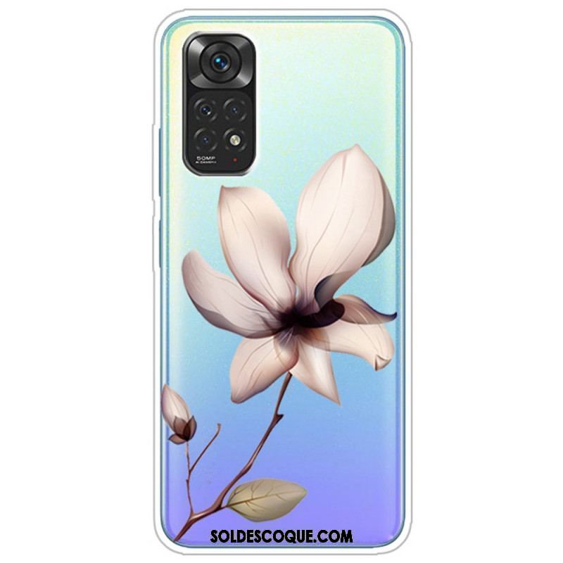 Coque Xiaomi Redmi Note 11 Pro / Note 11 Pro 5G Transparente Fleur