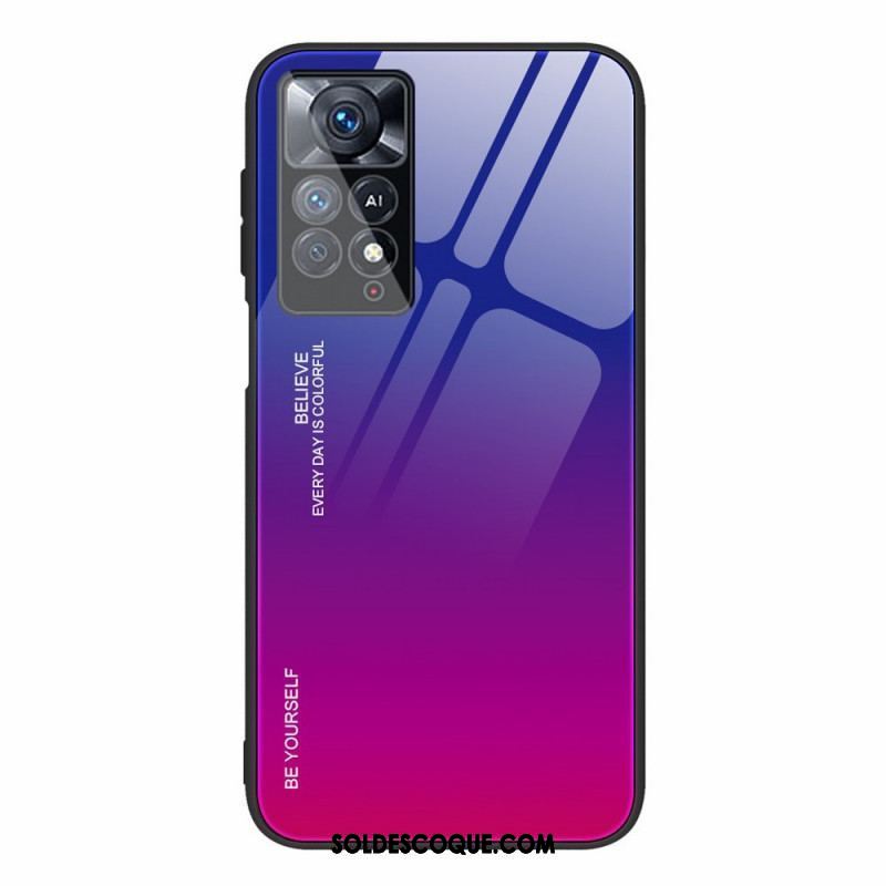 Coque Xiaomi Redmi Note 11 Pro / Note 11 Pro 5G Verre Trempé Be Yourself