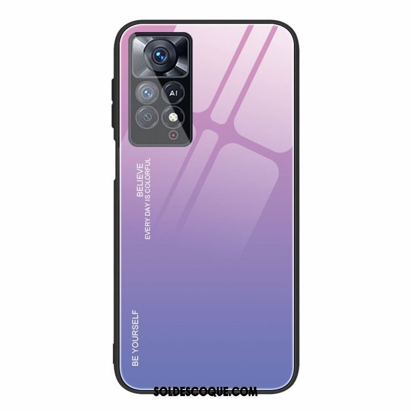 Coque Xiaomi Redmi Note 11 Pro / Note 11 Pro 5G Verre Trempé Be Yourself