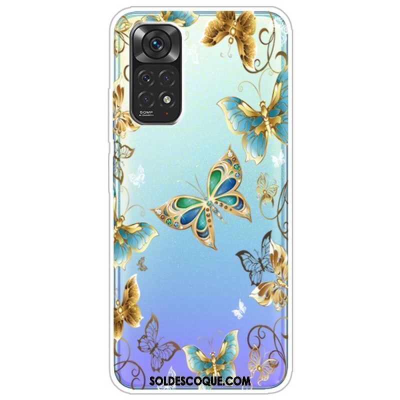 Coque Xiaomi Redmi Note 11 Pro / Note 11 Pro 5G Vol de Papillons