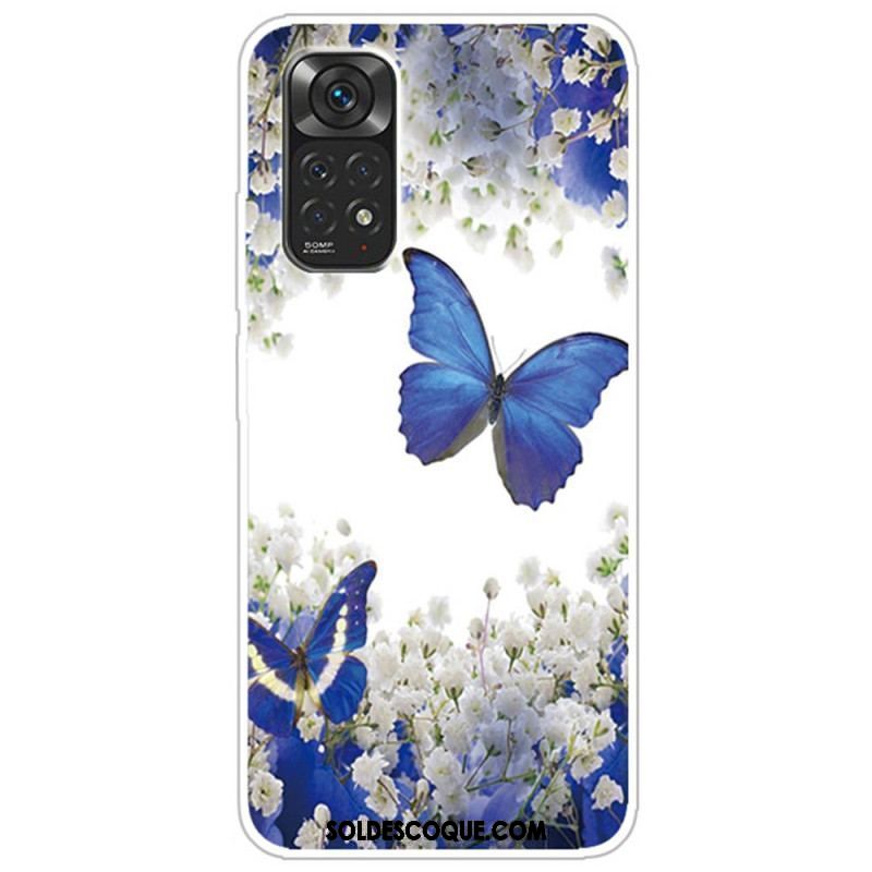 Coque Xiaomi Redmi Note 11 Pro / Note 11 Pro 5G Vol de Papillons