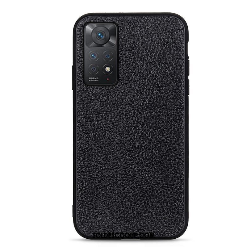 Coque Xiaomi Redmi Note 11 Pro / Note 11 Pro 5G Véritable Cuir Litchi