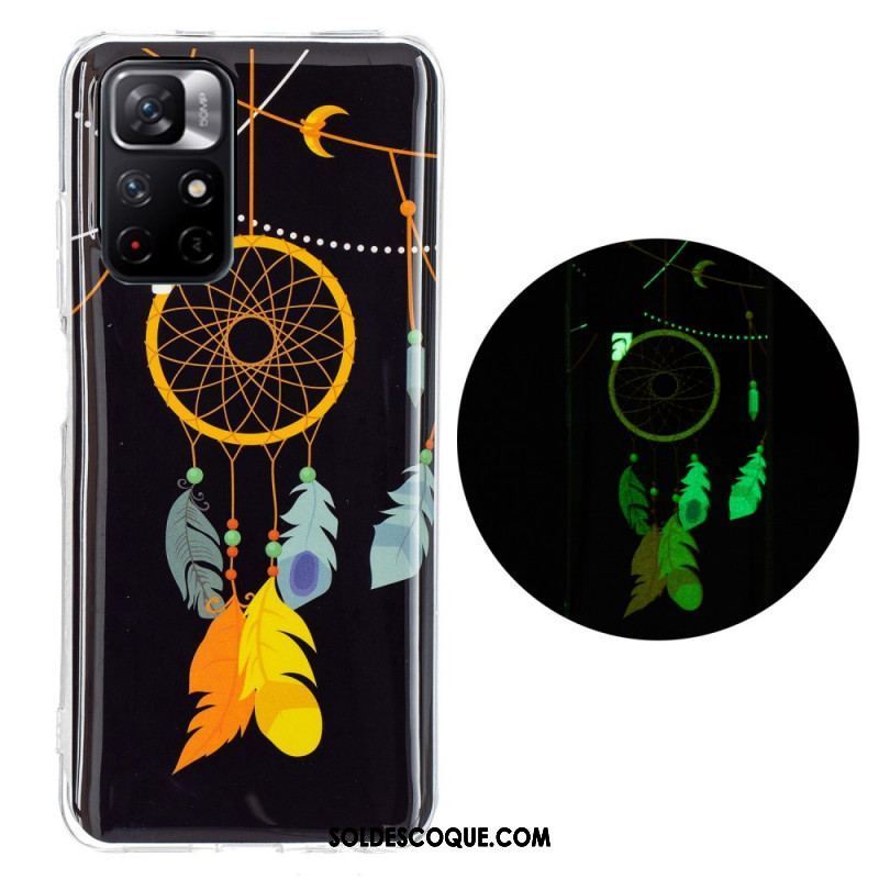 Coque Xiaomi Redmi Note 11 Pro Plus 5G Attrape Rêves Fluorescente