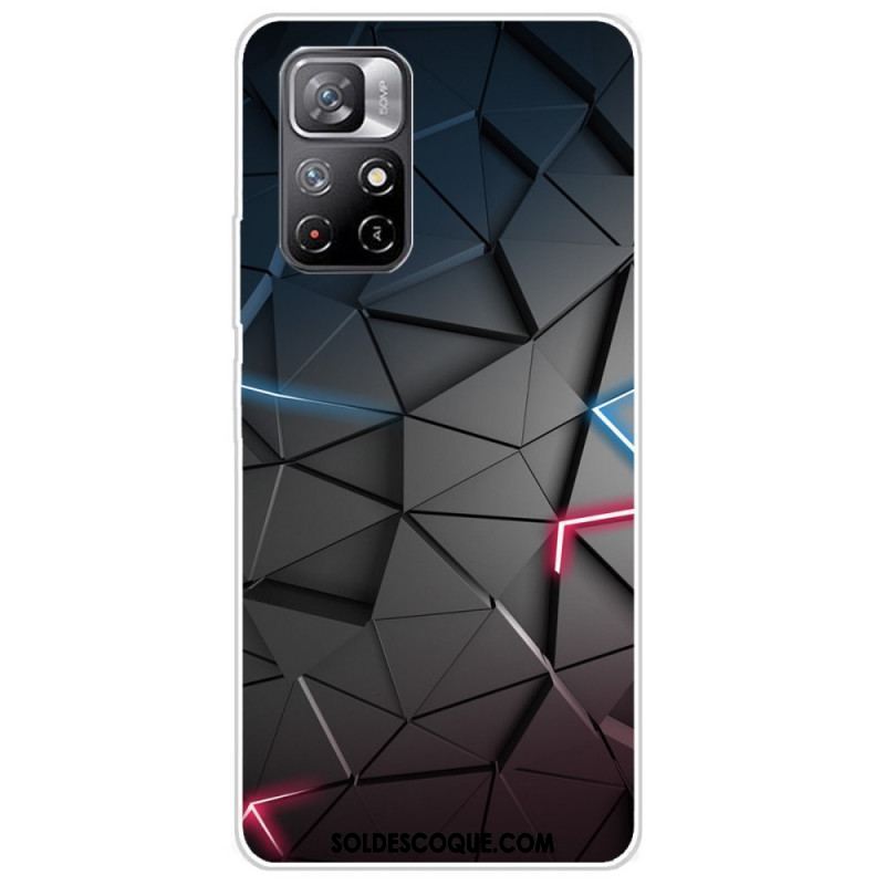 Coque Xiaomi Redmi Note 11 Pro Plus 5G Flexible Géométrie