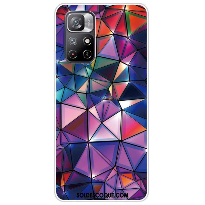 Coque Xiaomi Redmi Note 11 Pro Plus 5G Flexible Géométrie