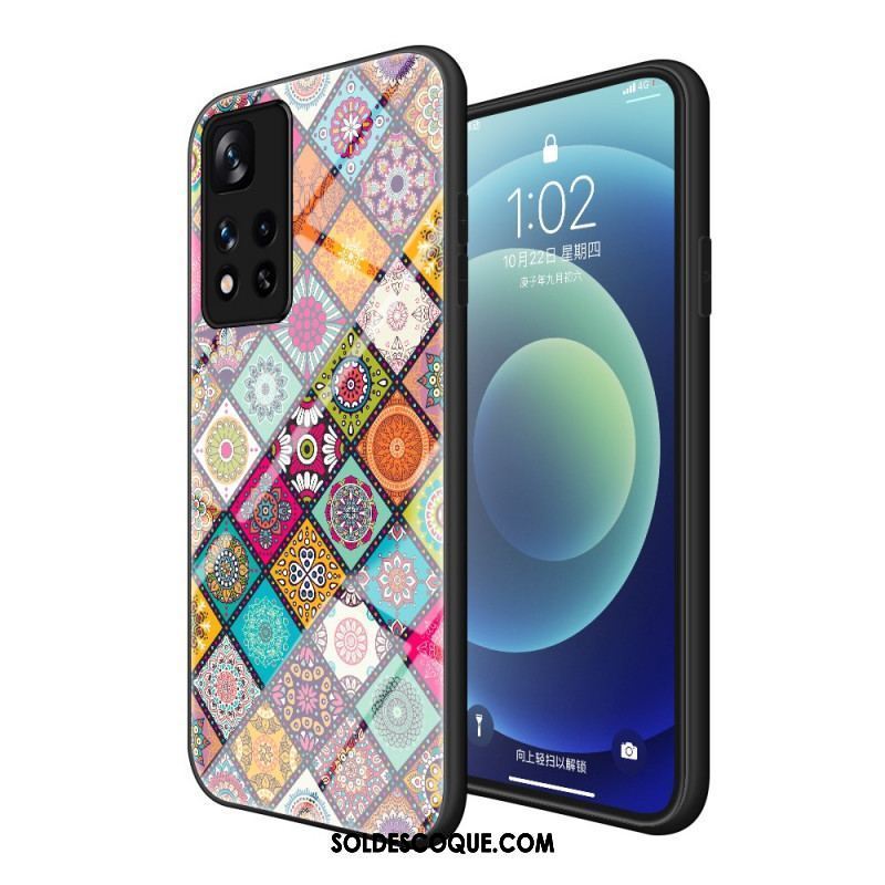 Coque Xiaomi Redmi Note 11 Pro Plus 5G Support Magnétique Patchwork