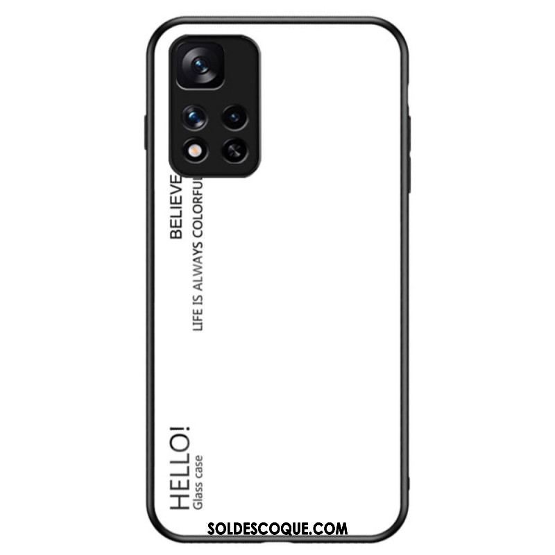 Coque Xiaomi Redmi Note 11 Pro Plus 5G Verre Trempé Hello