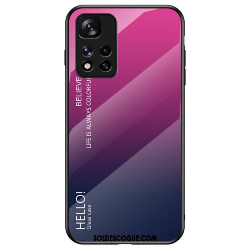 Coque Xiaomi Redmi Note 11 Pro Plus 5G Verre Trempé Hello