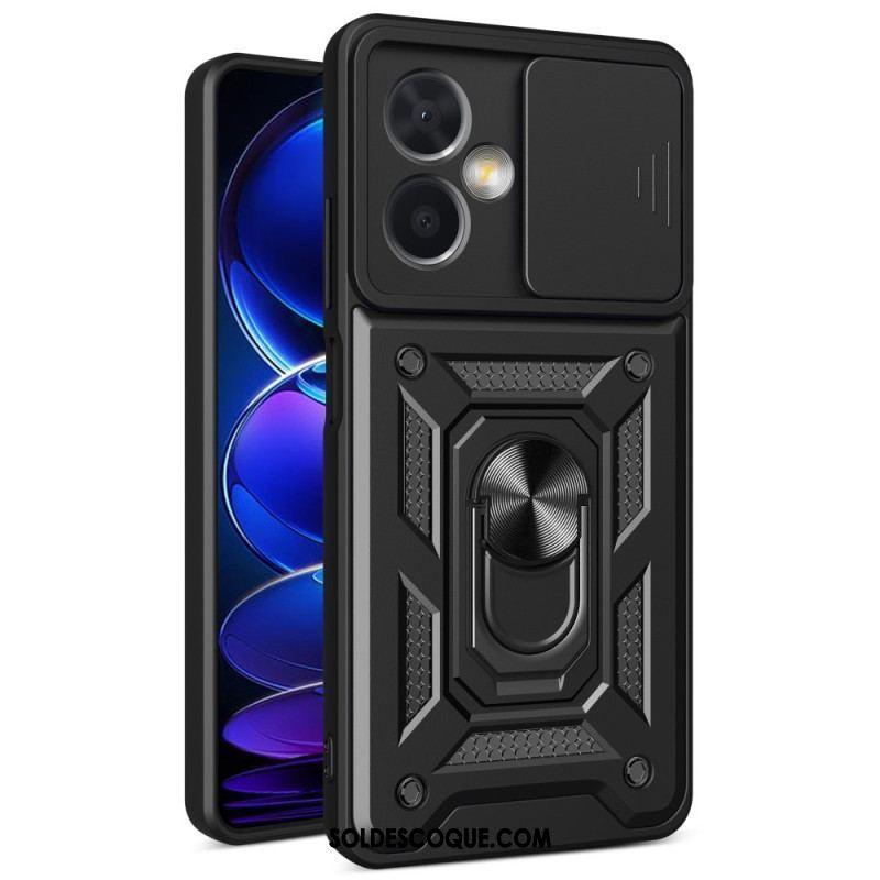 Coque Xiaomi Redmi Note 12/Poco X5 5G Protège Appareil Photo et Support