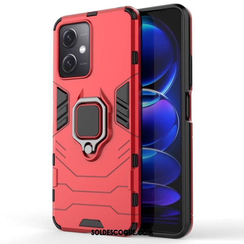 Coque Xiaomi Redmi Note 12/Poco X5 5G Ring Résistante