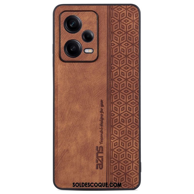 Coque Xiaomi Redmi Note 12 Pro Effet Cuir AZNS