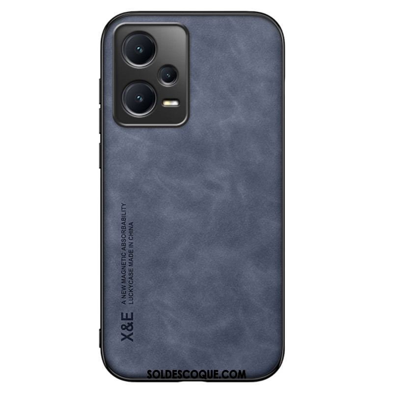 Coque Xiaomi Redmi Note 12 Pro Plus Cuir Effet Cuir X&E