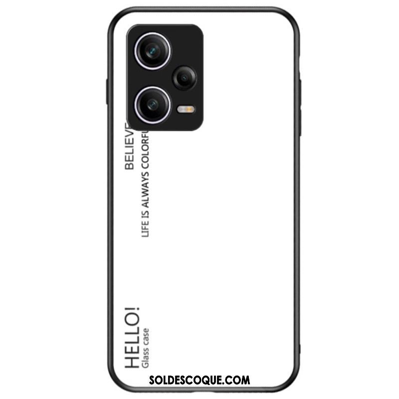 Coque Xiaomi Redmi Note 12 Pro Verre Trempé Hello