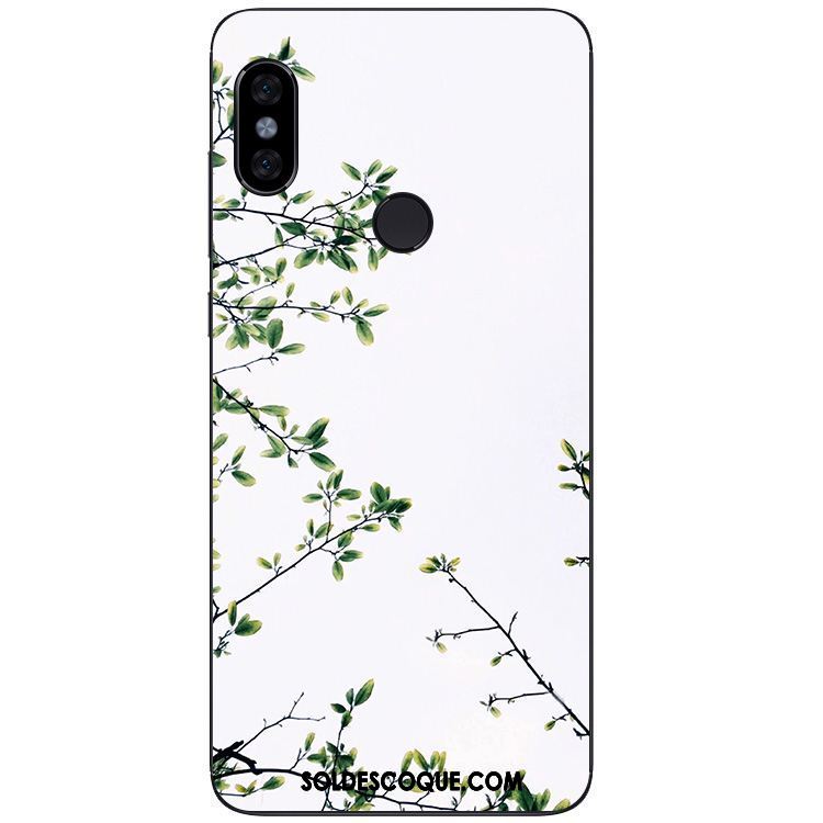 Coque Xiaomi Redmi Note 5 Art Téléphone Portable Petit Feuilles Protection En Vente