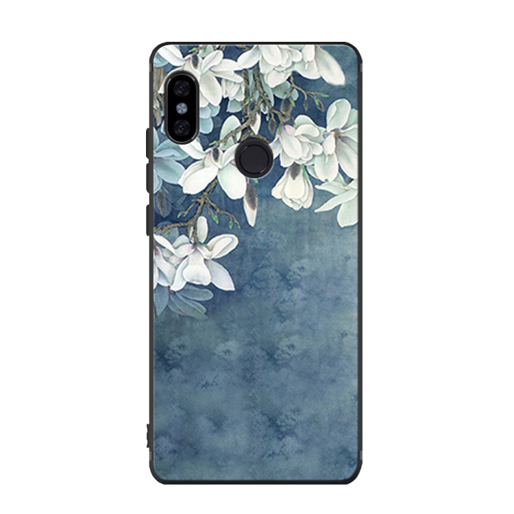 Coque Xiaomi Redmi Note 5 Bleu Blanc Téléphone Portable Noir Tout Compris En Ligne