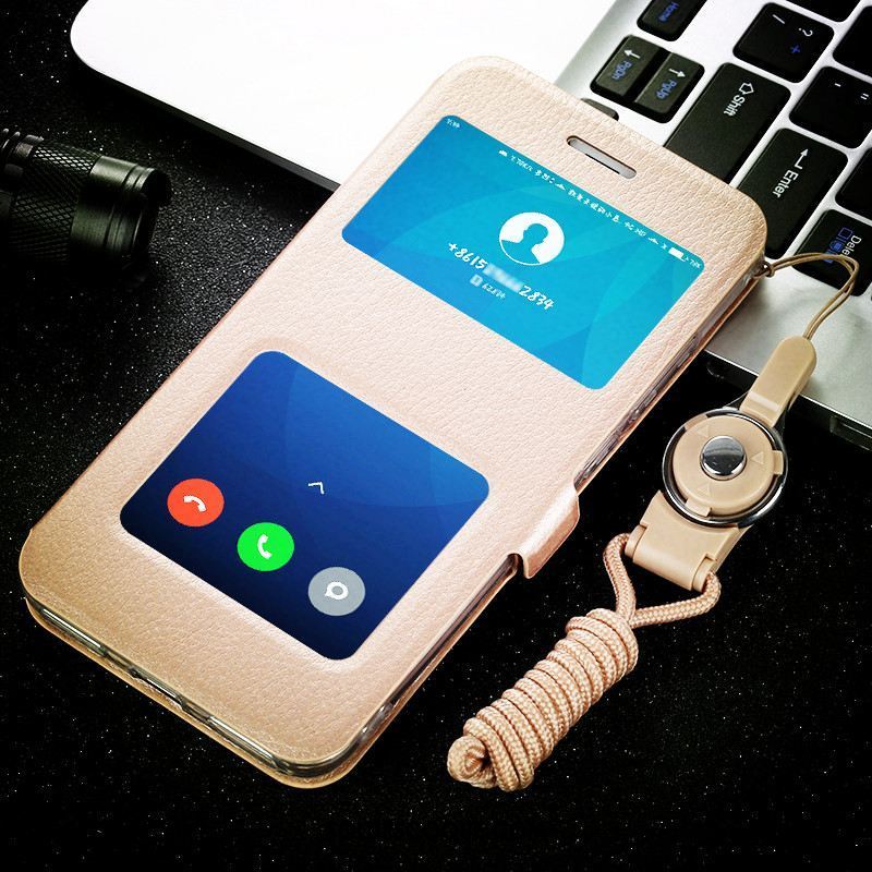 Coque Xiaomi Redmi Note 5 Clamshell Téléphone Portable Silicone Incassable Étui En Cuir Pas Cher