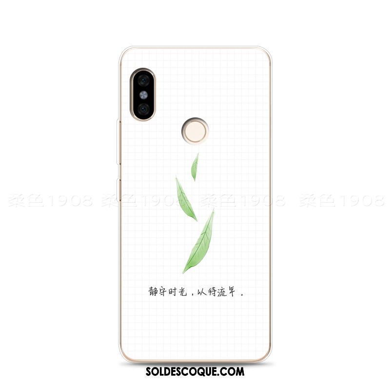 Coque Xiaomi Redmi Note 5 Feuilles Plante Personnalité Petit Simple Pas Cher