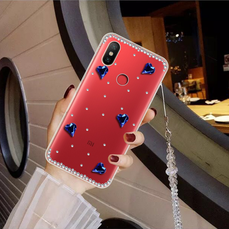 Coque Xiaomi Redmi Note 5 Fluide Doux Incassable Strass Luxe Petit Pas Cher