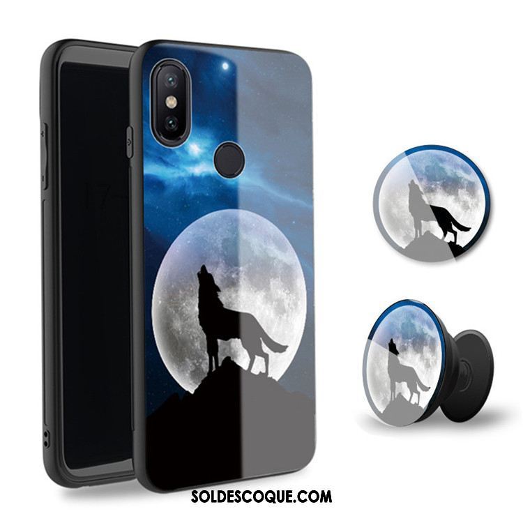 Coque Xiaomi Redmi Note 5 Fluide Doux Téléphone Portable Bordure Verre Trempé Très Mince Housse France