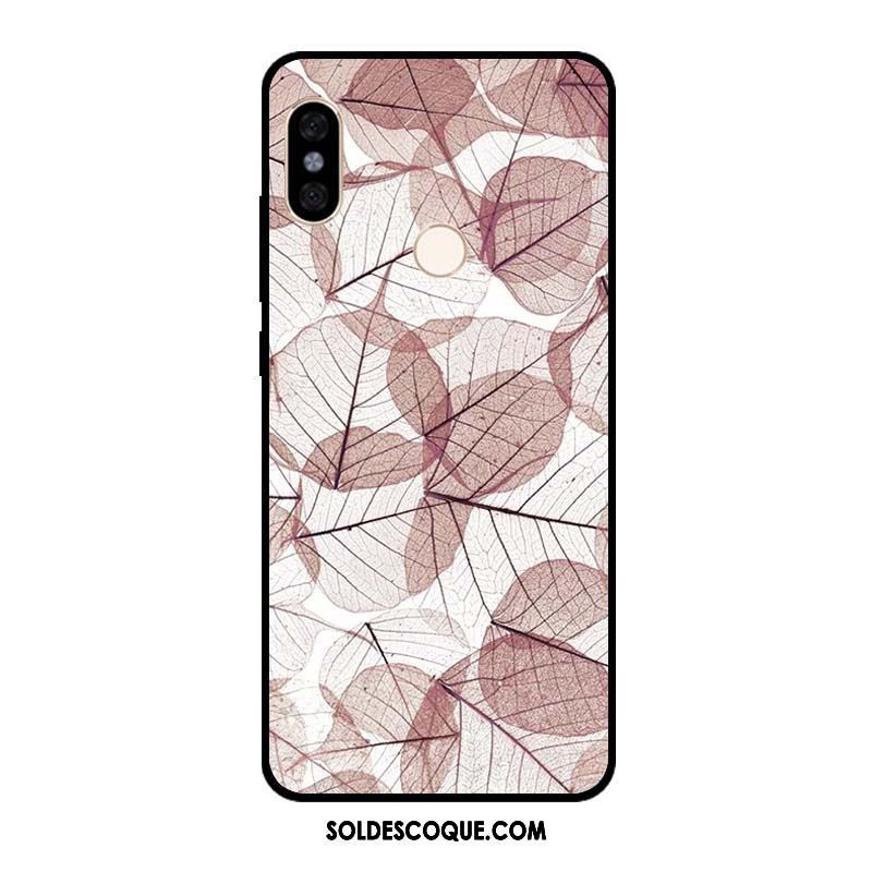 Coque Xiaomi Redmi Note 5 Fluide Doux Vert Art Personnalité Petit Housse En Ligne