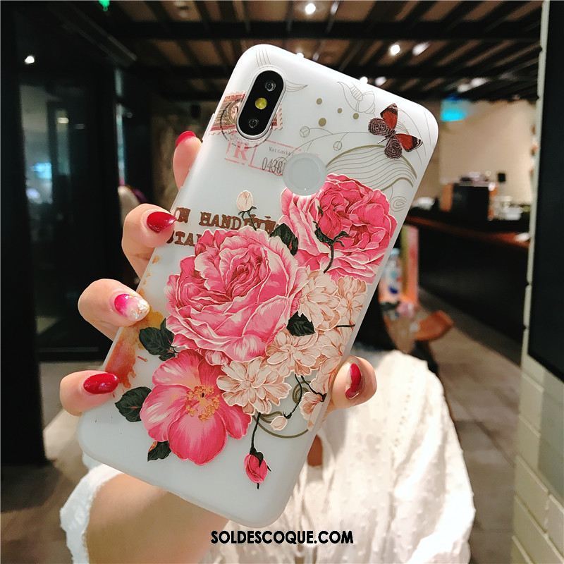 Coque Xiaomi Redmi Note 5 Incassable Tout Compris Fleur Délavé En Daim Style Chinois France